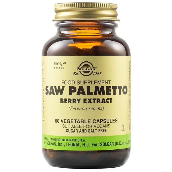 Solgar Saw Palmetto Berry Extract, 60veg.caps